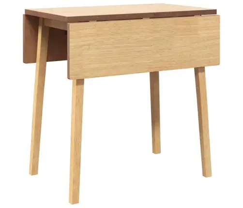 Valgomasis Stalas Natūrali Medžio Masyvo Guma