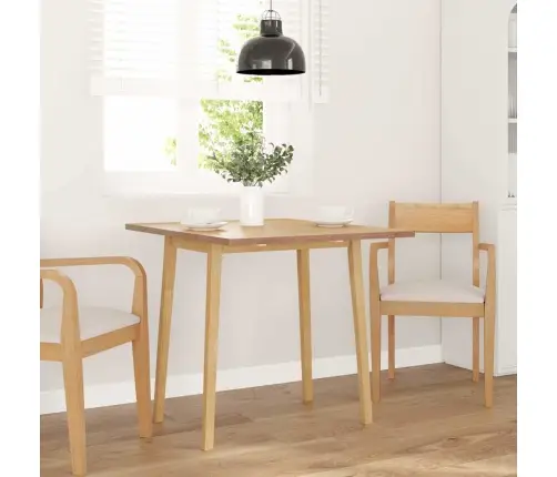 Valgomasis Stalas Natūrali Medžio Masyvo Guma