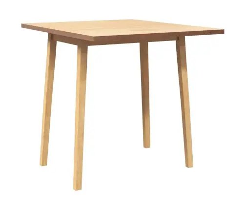 Valgomasis Stalas Natūrali Medžio Masyvo Guma