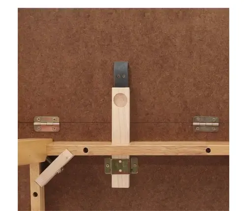 Valgomasis Stalas Natūrali Medžio Masyvo Guma