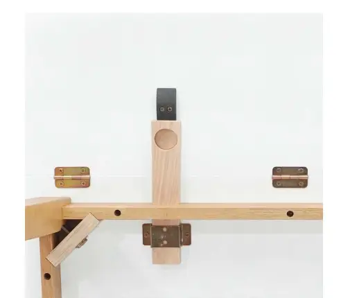 Valgomasis Stalas Natūrali Medžio Masyvo Guma