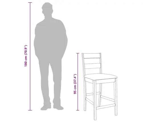 Baro Kėdės Su Pagalvėlėmis 2 Vnt Ruda Medžio Masyvo Guma