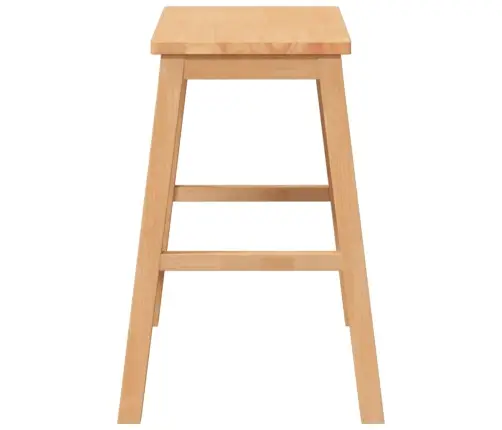 Bāra Krēsli 2 Gab Masīvkoka Gumija Vidaxl