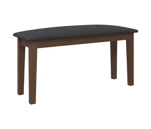 Suoliukas 90 Cm Ruda Medžio Masyvo Guma