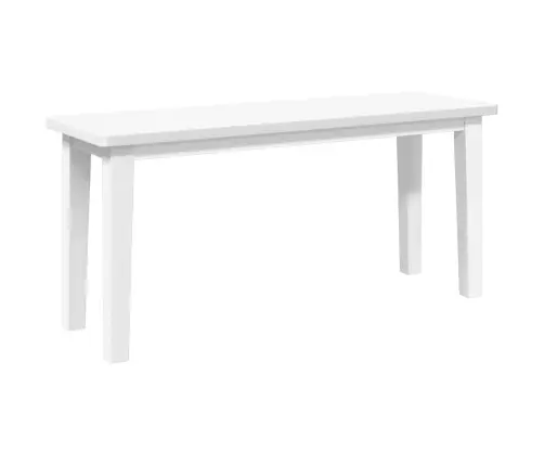 Sols 90 Cm Balta Masīvkoka Gumija Vidaxl