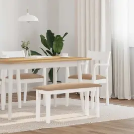 Sols 90 Cm Balta Masīvkoka Gumija Vidaxl Sols 90 Cm Balta Masīvkoka Gumija Vidaxl