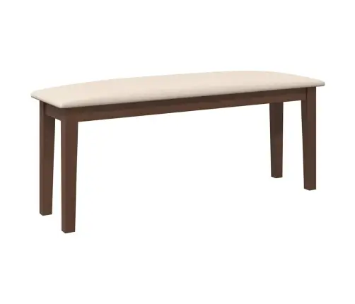 Sols 110 Cm Brūns Masīvkoka Gumija Vidaxl
