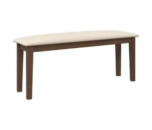 Sols 110 Cm Brūns Masīvkoka Gumija Vidaxl