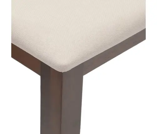 Sols 110 Cm Brūns Masīvkoka Gumija Vidaxl
