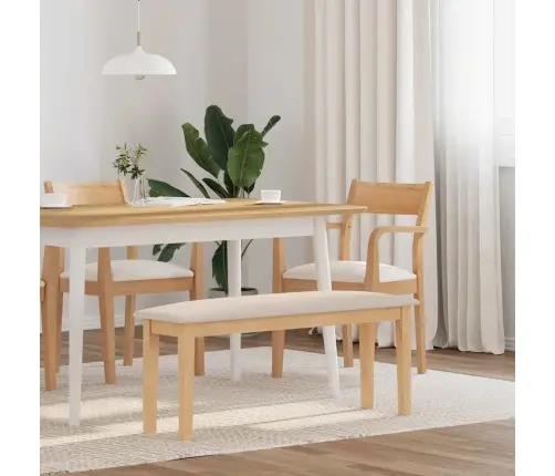 Sols 110 Cm Masīvkoka Gumija Vidaxl