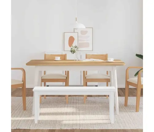 Pink 110 Cm Valge Täispuidust Kumm