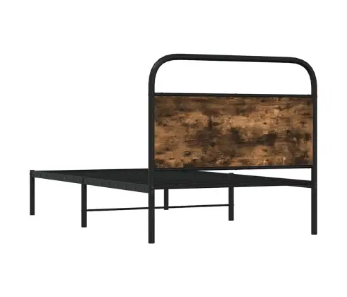 Gulta Bez Matrača, Ozolkoka, 100X200 Cm, Inženierijas Koks Vidaxl