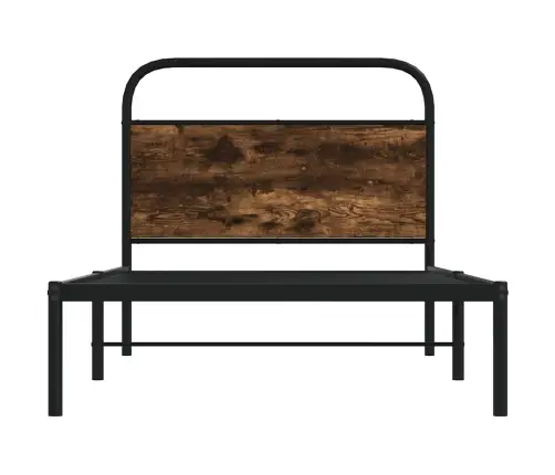 Voodiraam Ilma Madratsita, Suitsutatud Tamm, 107X203 Cm