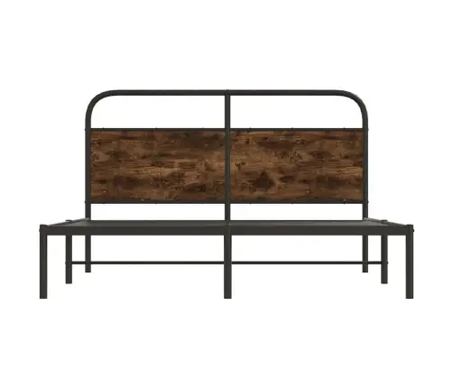 Voodiraam Ilma Madratsita, Suitsutatud Tamm, 150X200 Cm