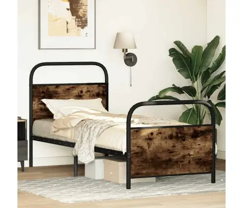 Gulta Bez Matrača, Ozolkoka, 80X200 Cm, Inženierijas Koks Vidaxl