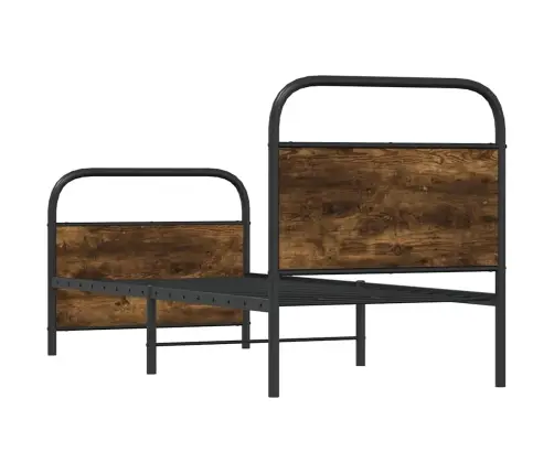 Gulta Bez Matrača, Ozolkoka, 80X200 Cm, Inženierijas Koks Vidaxl