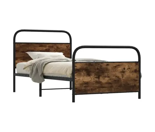 Gulta Bez Matrača, Ozolkoka, 90X190 Cm, Inženierijas Koks Vidaxl