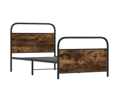 Gulta Bez Matrača, Ozolkoka, 100X190 Cm, Inženierijas Koks Vidaxl