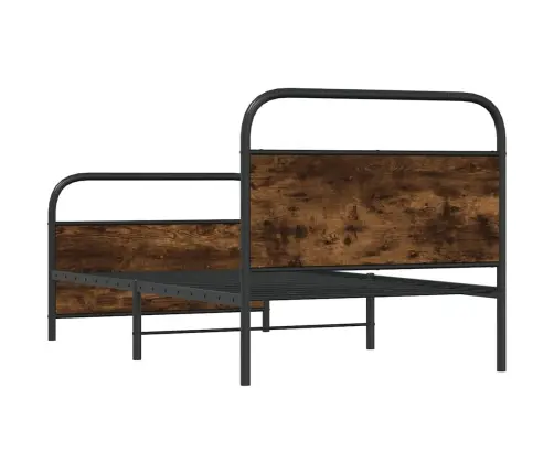 Gulta Bez Matrača, Ozolkoka, 100X190 Cm, Inženierijas Koks Vidaxl