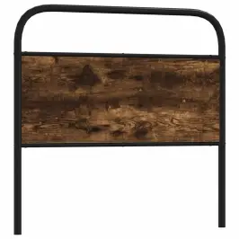 Galvgalis, Ozolkoka Krāsa, 90 Cm, Tērauds Un Inženierijas Koks Vidaxl
