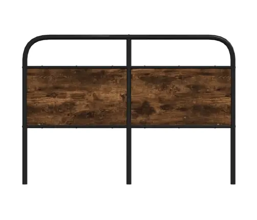 Galvgalis, Ozolkoka Krāsa, 140 Cm, Tērauds Un Inženierijas Koks Vidaxl
