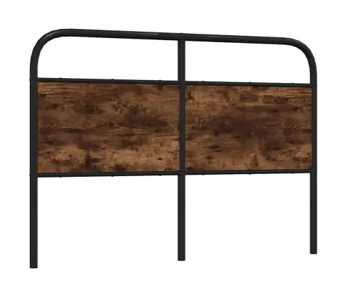 Galvgalis, Ozolkoka Krāsa, 140 Cm, Tērauds Un Inženierijas Koks Vidaxl