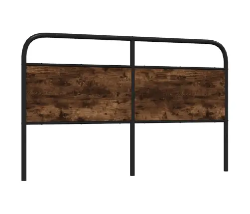 Galvgalis, Ozolkoka Krāsa, 160 Cm, Tērauds Un Inženierijas Koks Vidaxl