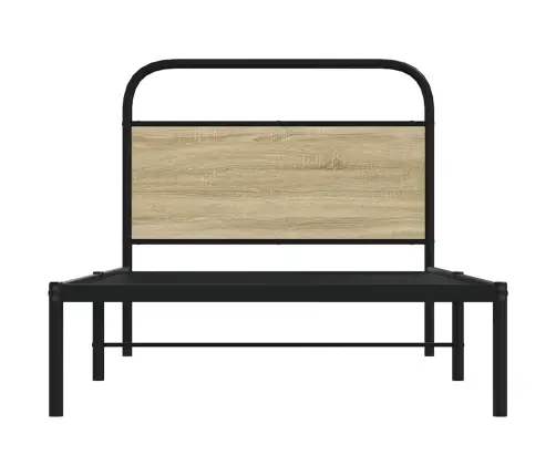 Lovos Rėmas Be Čiužinio, Sonoma, 90X190cm Apdirbta Mediena
