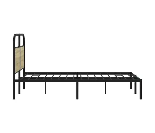 Voodiraam Ilma Madratsita, Sonoma Tamm, 135X190 Cm