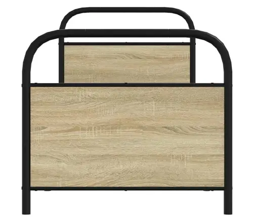 Gulta Bez Matrača, Ozolkoka, 80X200 Cm, Inženierijas Koks Vidaxl