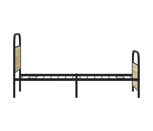 Gulta Bez Matrača, Ozolkoka, 80X200 Cm, Inženierijas Koks Vidaxl