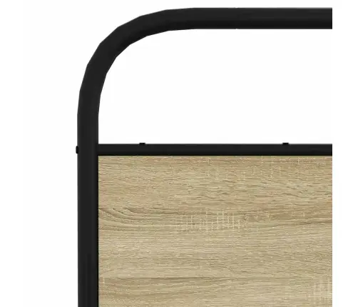 Lovos Rėmas Be Čiužinio, Sonoma, 120X190cm Apdirbta Mediena