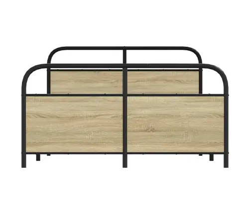 Lovos Rėmas Be Čiužinio, Sonoma, 120X200cm Apdirbta Mediena