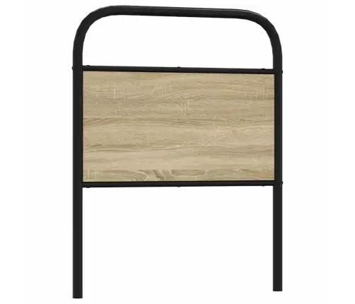 Pakaitinis Galvūgalis, Ąžuolo Spalvos, 80 cm Plienas Ir Mediena