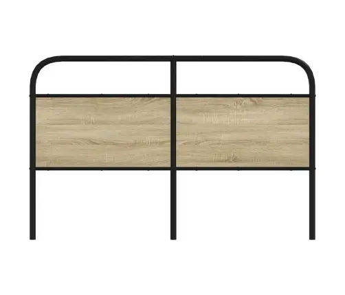 Voodipeats, Sonoma Tamm, 150 cm Teras Ja Tehispuit