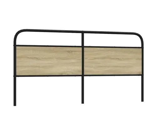 Galvūgalis, Ąžuolo Spalvos, 180 cm Plienas Ir Mediena