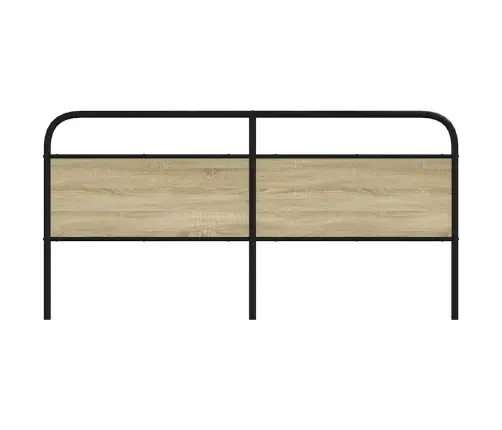 Voodipeats, Sonoma Tamm, 190 cm Teras Ja Tehispuit