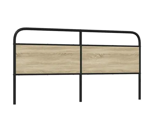 Voodipeats, Sonoma Tamm, 190 cm Teras Ja Tehispuit