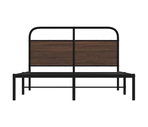 Lovos Rėmas Be Čiužinio, Rudos Ąžuolo, 135X190 Cm