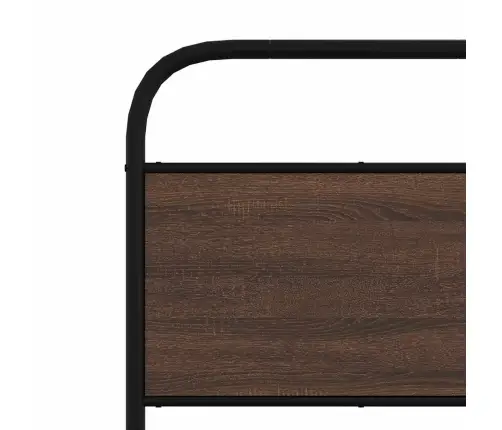 Voodiraam Ilma Madratsita, Pruun Tamm, 80X200 Cm