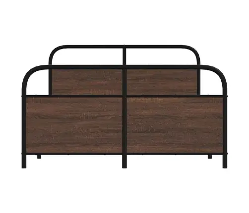 Voodiraam Ilma Madratsita, Pruun Tamm, 120X200 Cm