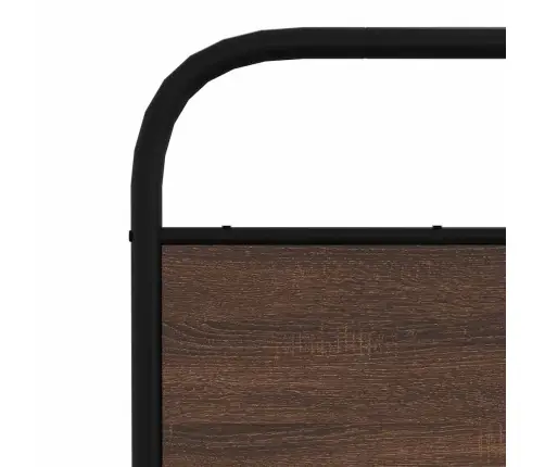 Voodiraam Ilma Madratsita, Pruun Tamm, 120X200 Cm