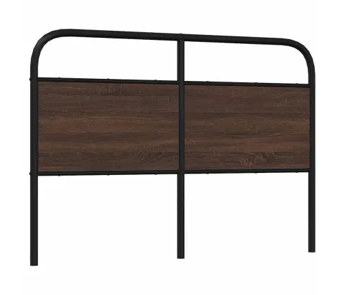 Galvūgalis, Ruda Ąžuolo, 120cm Apdirbta Mediena Ir Plienas