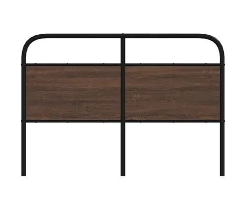 Galvgalis, Brūna Ozola, 140 Cm, Tērauds Un Koks Vidaxl