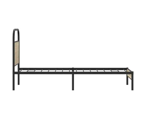 Gulta Bez Matrača, Ozolkoka, 75X190 Cm, Inženierijas Koks Vidaxl