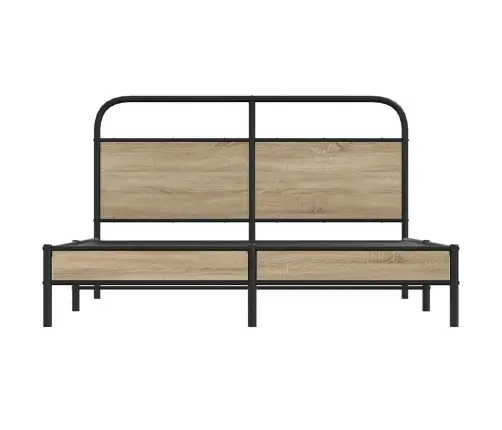 Voodiraam Ilma Madratsita, Suitsutatud Tamm, 160X200 Cm