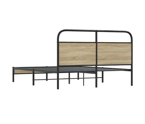 Voodiraam Ilma Madratsita, Suitsutatud Tamm, 160X200 Cm