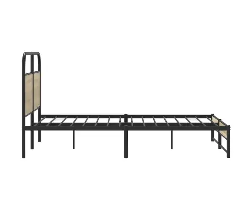 Gulta Bez Matrača, Ozolkoka, 120X190 Cm, Inženierijas Koks Vidaxl