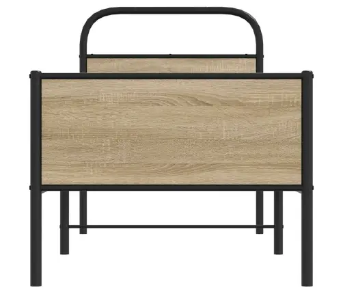 Voodiraam Ilma Madratsita, Sonoma Tamm, 75X190 Cm