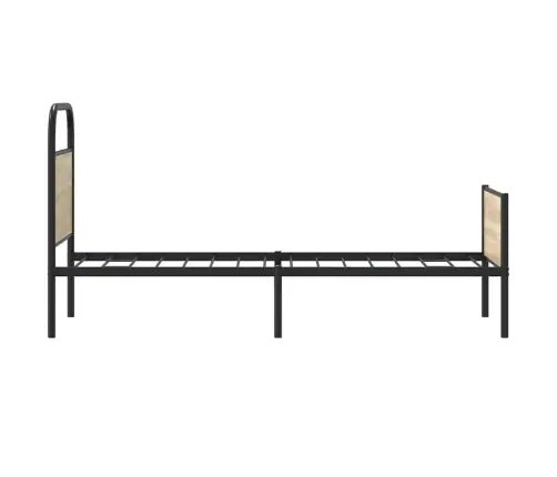 Voodiraam Ilma Madratsita, Sonoma Tamm, 75X190 Cm